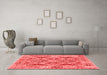 Contemporary Red Washable Rugs