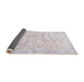 Thickness of Contemporary Lavender Pinocchio Beige Modern Rug, con2586