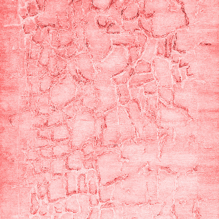 Abstract Red Contemporary Area Rugs