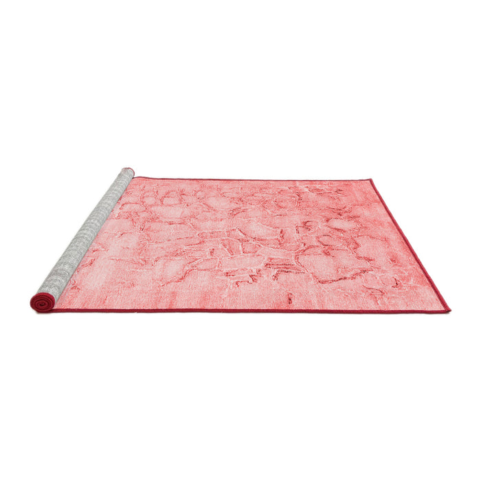 Contemporary Red Washable Rugs