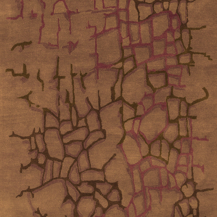 Serging Thickness of Machine Washable Abstract Orange Contemporary Area Rugs, wshcon2587org