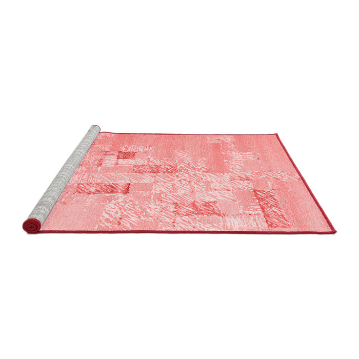 Contemporary Red Washable Rugs