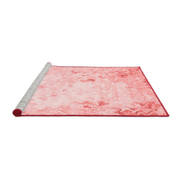 Contemporary Red Washable Rugs