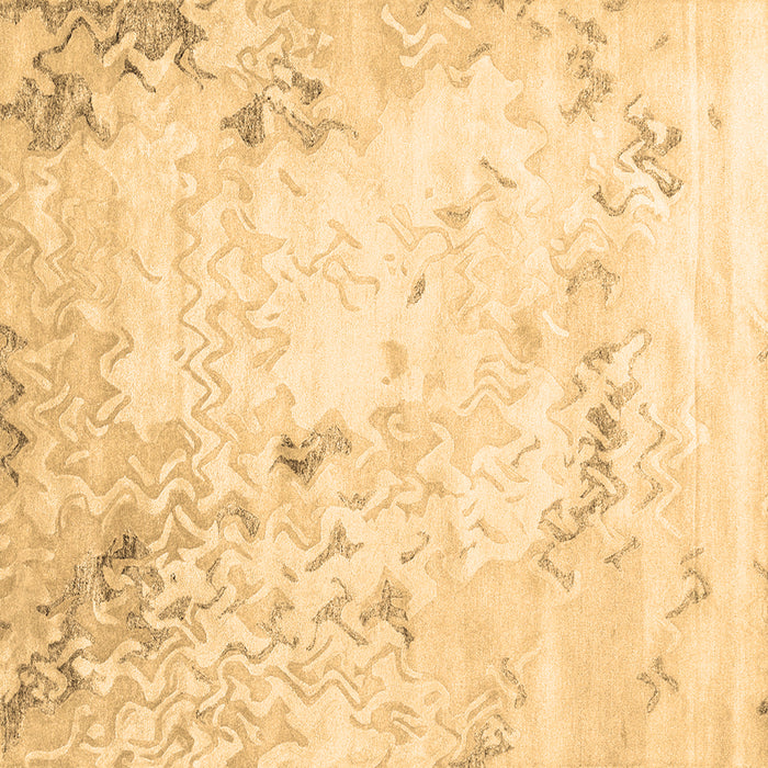 Square Machine Washable Abstract Brown Contemporary Rug, wshcon2589brn