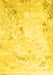 Abstract Yellow Contemporary Rug, con2589yw