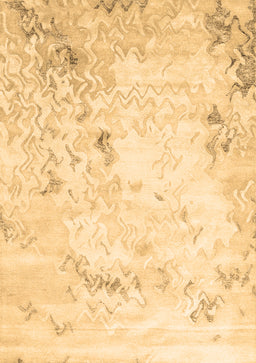 Abstract Brown Contemporary Rug, con2589brn