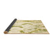 Sideview of Abstract Brown Contemporary Rug, con258brn