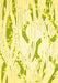 Machine Washable Abstract Yellow Contemporary Rug, wshcon258yw