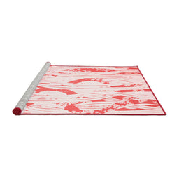 Contemporary Red Washable Rugs