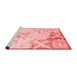 Contemporary Red Washable Rugs