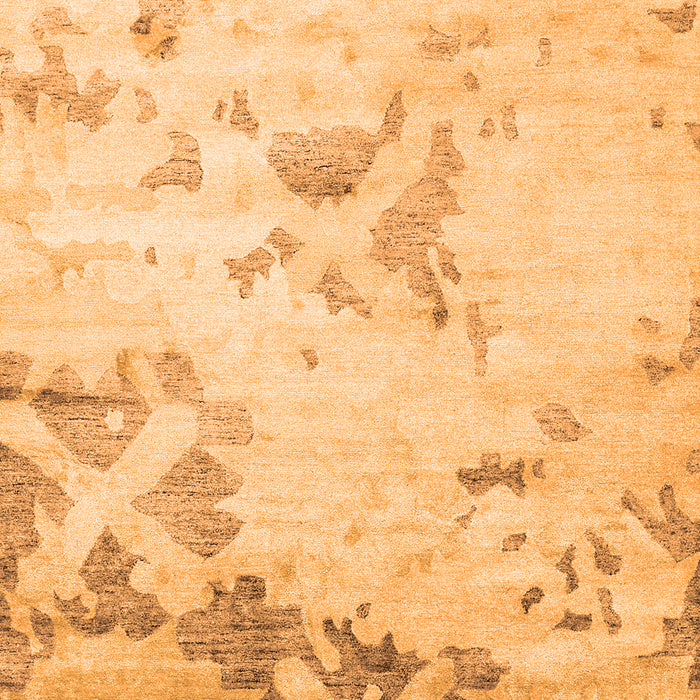 Abstract Orange Contemporary Rug, con2590org