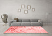 Contemporary Red Washable Rugs