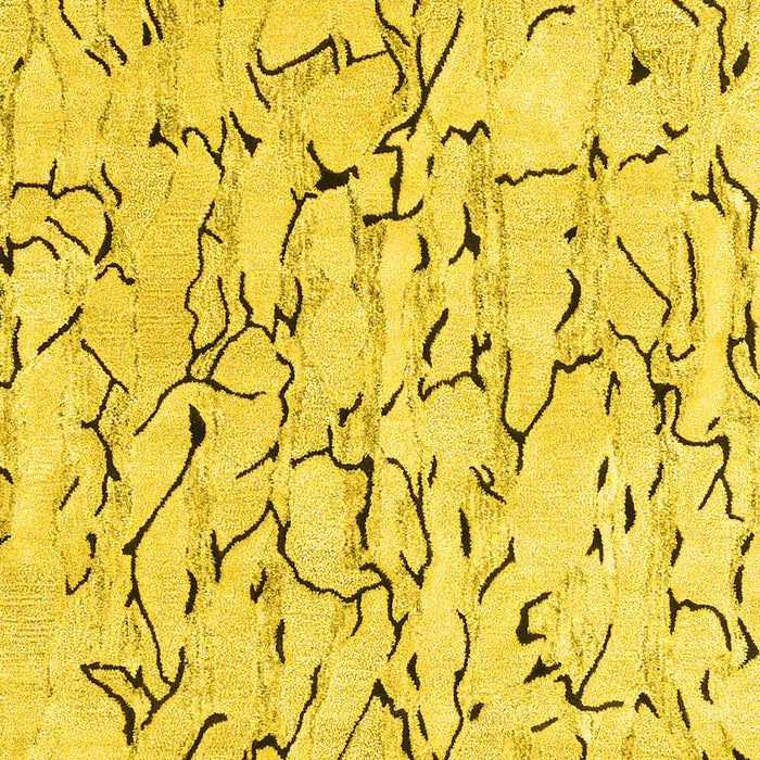 Solid Yellow Modern Rug, con2591yw