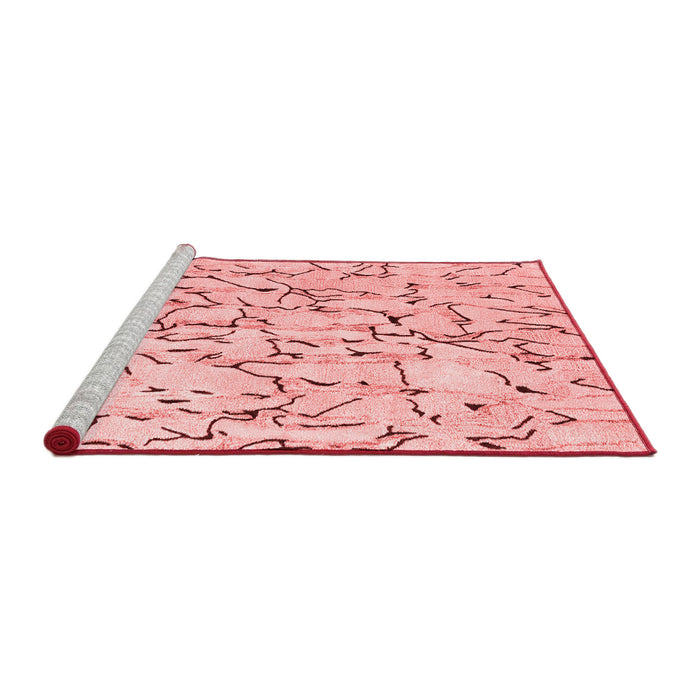 Modern Red Washable Rugs