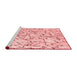 Modern Red Washable Rugs