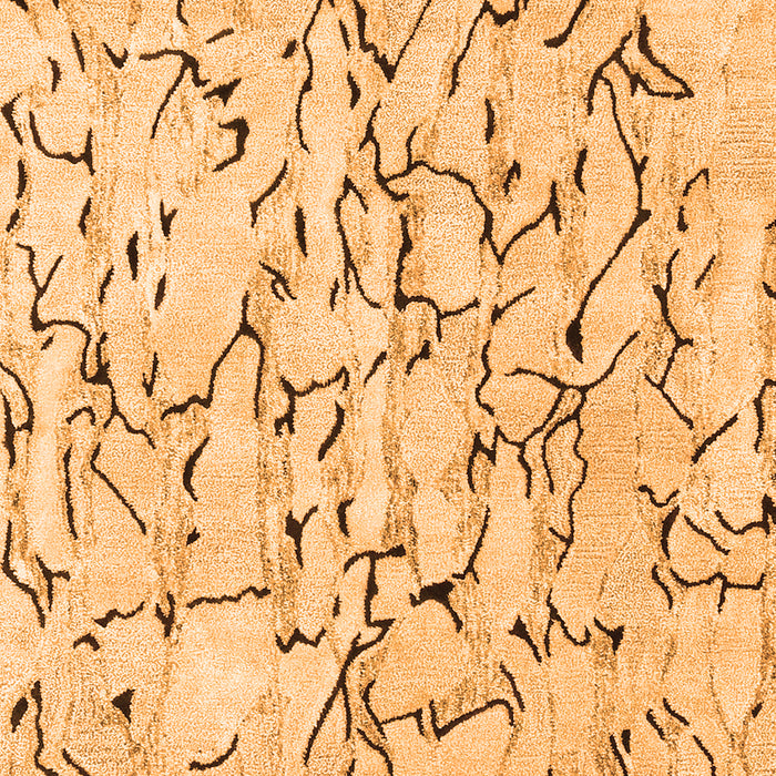 Serging Thickness of Machine Washable Solid Orange Modern Area Rugs, wshcon2591org