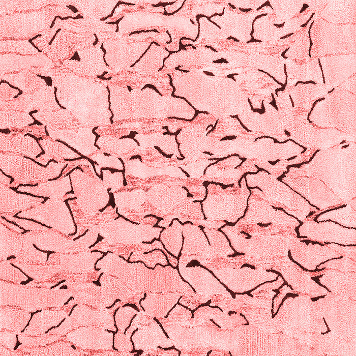 Solid Red Modern Rug, con2591red