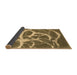 Sideview of Abstract Brown Contemporary Rug, con2593brn