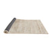 Thickness of Contemporary Wheat Beige Modern Rug, con2594