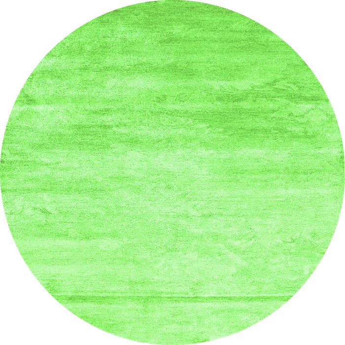 Machine Washable Abstract Green Contemporary Area Rugs, wshcon2594grn