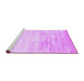 Sideview of Machine Washable Abstract Purple Contemporary Area Rugs, wshcon2594pur