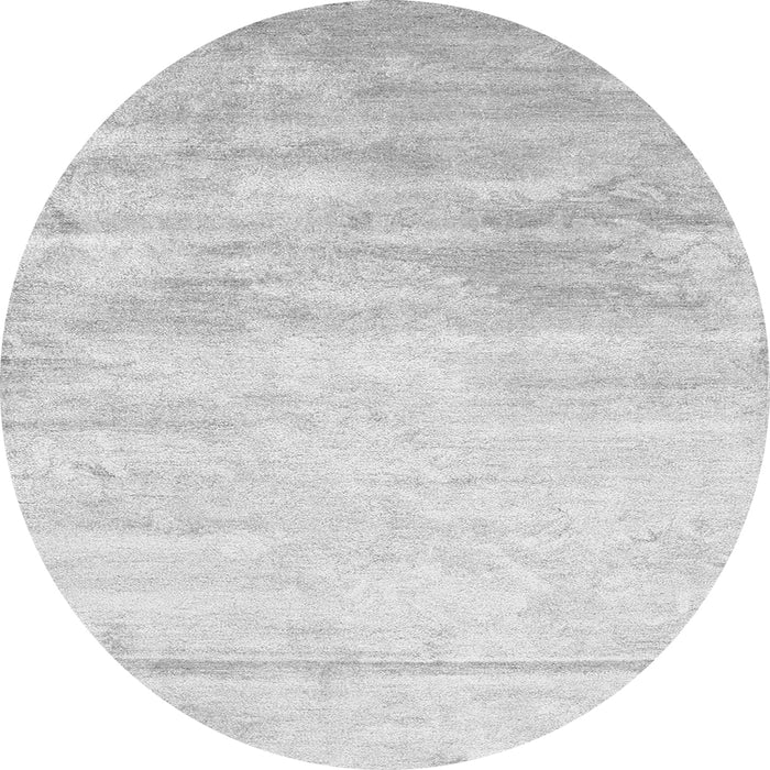 Square Abstract Gray Contemporary Rug, con2594gry