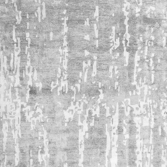 Abstract Gray Contemporary Rug, con2595gry