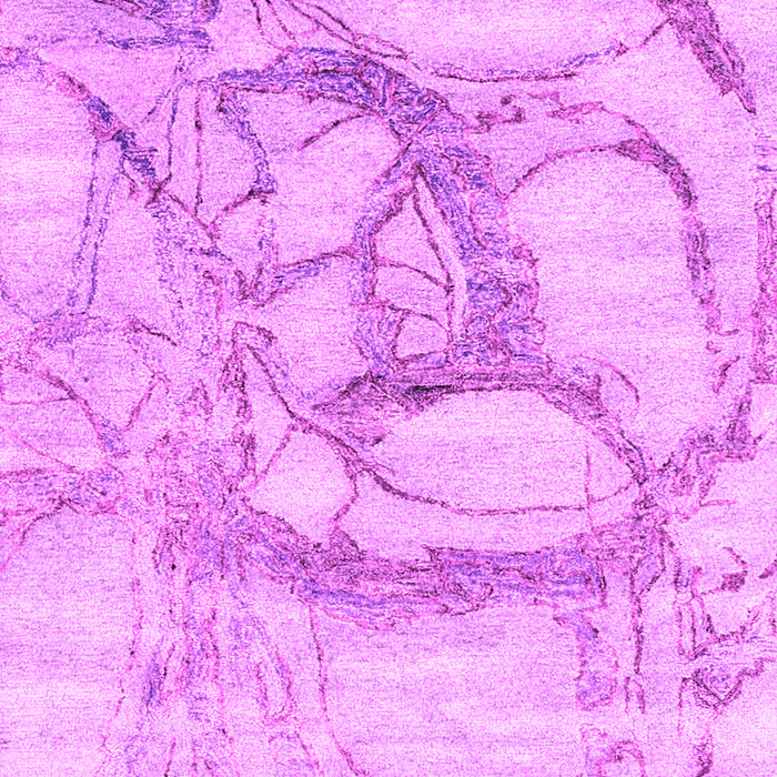 Abstract Pink Contemporary Rug, con2596pnk