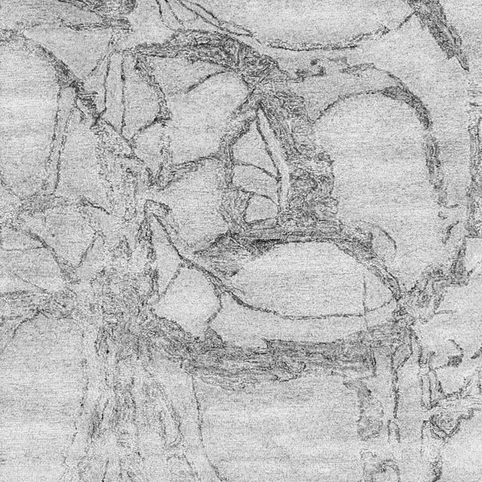 Abstract Gray Contemporary Rug, con2596gry