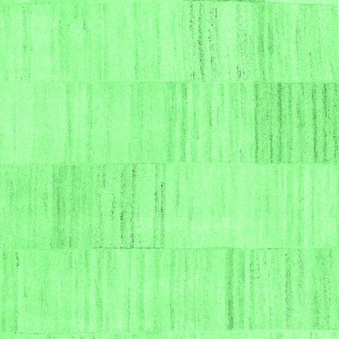 Machine Washable Solid Emerald Green Modern Area Rugs, wshcon2597emgrn