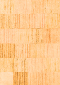 Solid Orange Modern Rug, con2597org