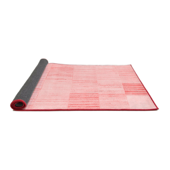 Solid Red Modern Area Rugs
