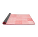 Solid Red Modern Area Rugs