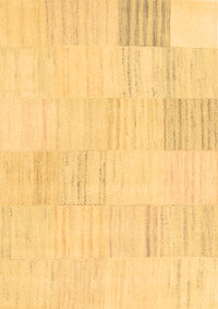 Solid Brown Modern Rug, con2597brn