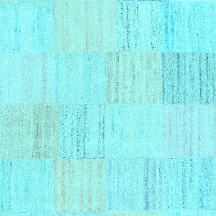 Solid Light Blue Modern Rug, con2597lblu