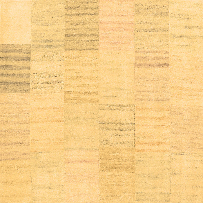 Square Machine Washable Solid Brown Modern Rug, wshcon2597brn