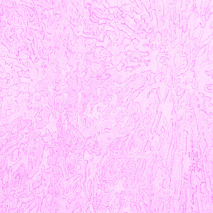 Square Machine Washable Solid Pink Modern Rug, wshcon2598pnk