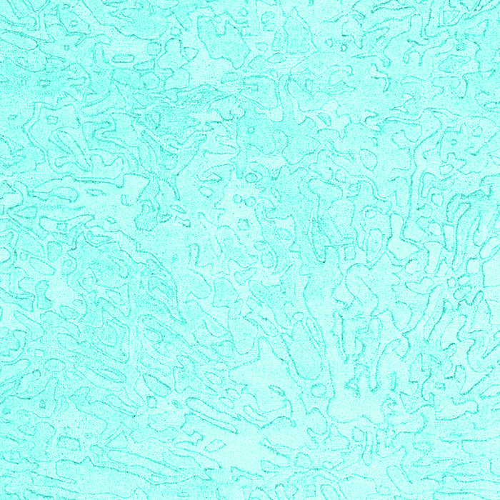 Machine Washable Solid Turquoise Modern Area Rugs, wshcon2598turq