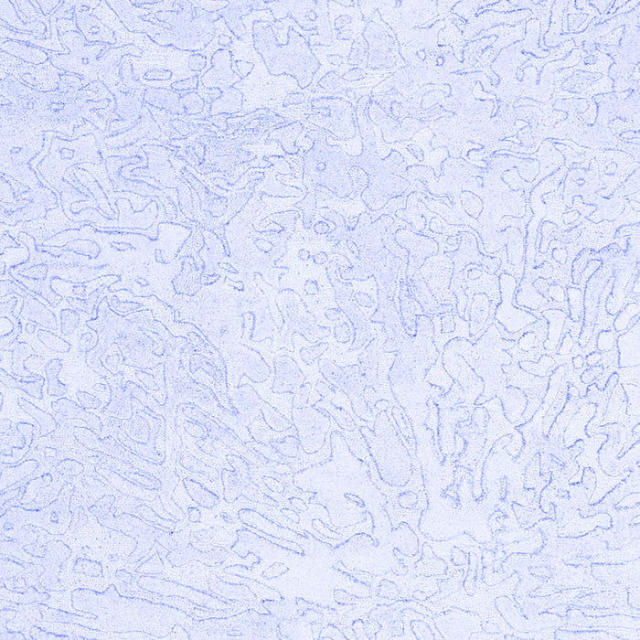 Solid Blue Modern Rug, con2598blu