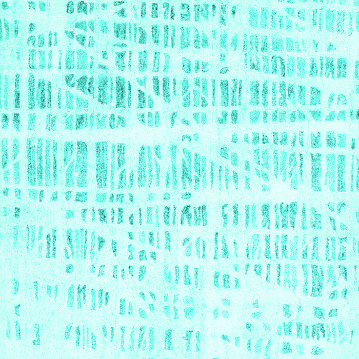 Solid Turquoise Modern Rug, con2599turq