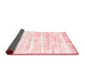 Solid Red Modern Area Rugs