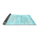 Sideview of Solid Light Blue Modern Rug, con2599lblu