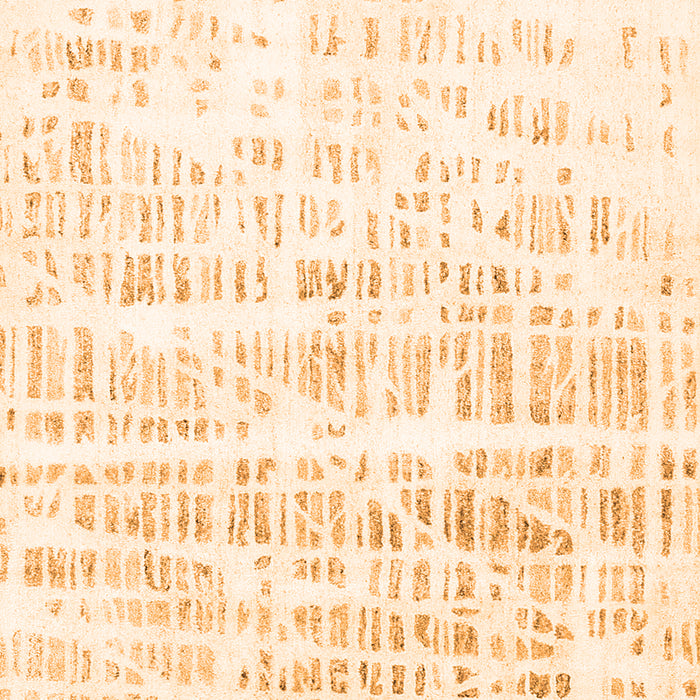 Solid Orange Modern Rug, con2599org