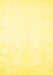 Solid Yellow Modern Rug, con259yw