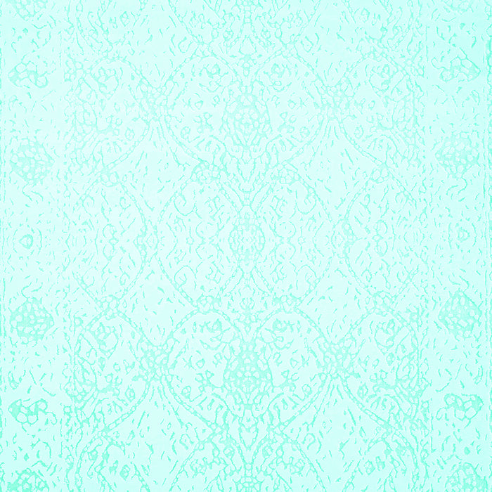 Solid Turquoise Modern Rug, con259turq