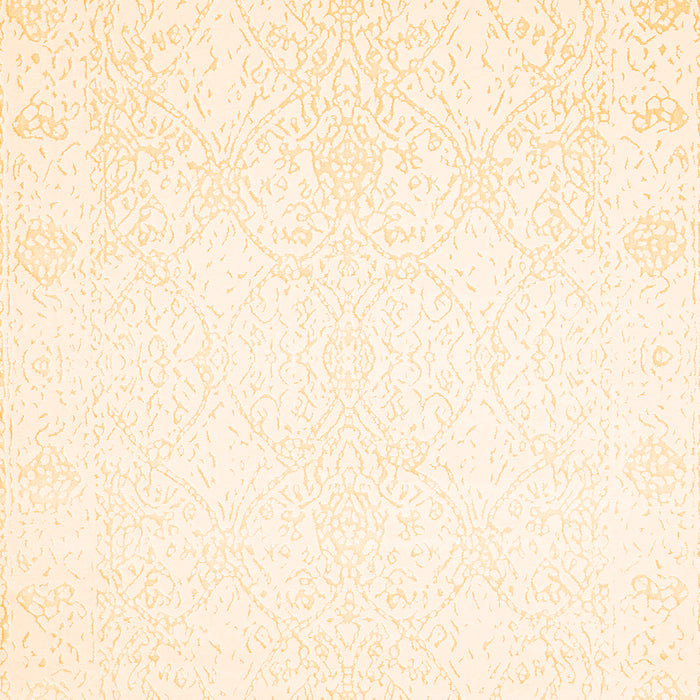 Solid Orange Modern Rug, con259org
