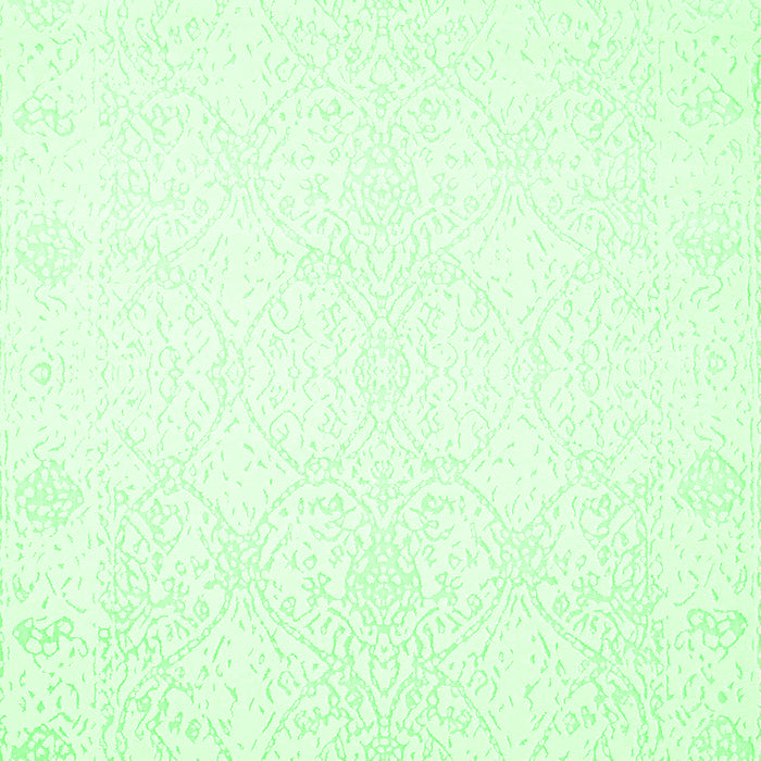 Solid Green Modern Rug, con259grn