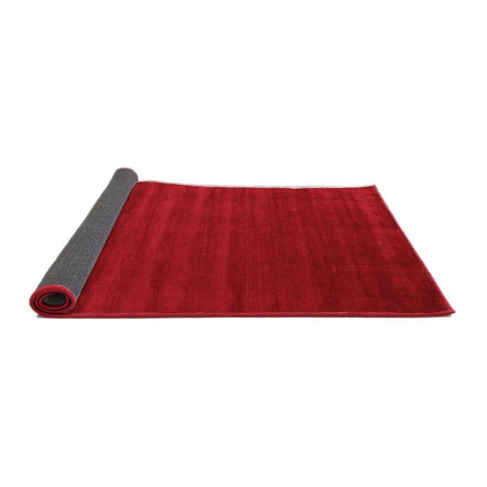Abstract Red Contemporary Area Rugs