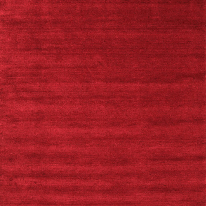 Machine Washable Abstract Red Contemporary Rug, wshcon25red