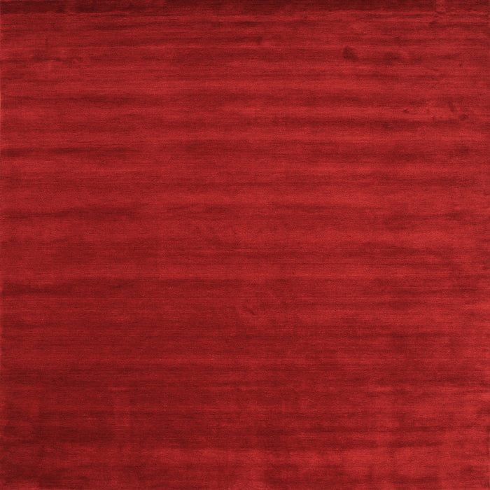 Serging Thickness of Abstract Orange Contemporary Rug, con25org